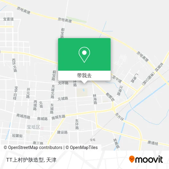 TT上村护肤造型地图