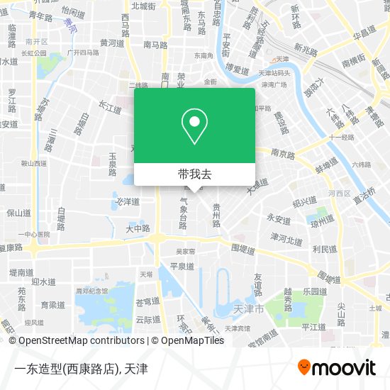 一东造型(西康路店)地图