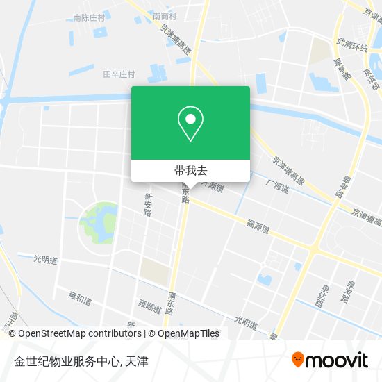 金世纪物业服务中心地图
