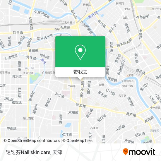 迷迭芬Nail skin care地图