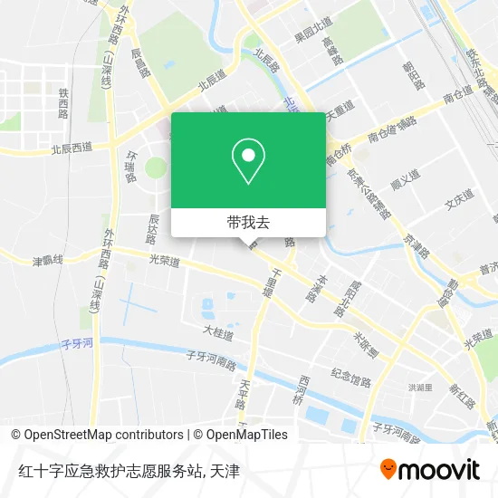 红十字应急救护志愿服务站地图