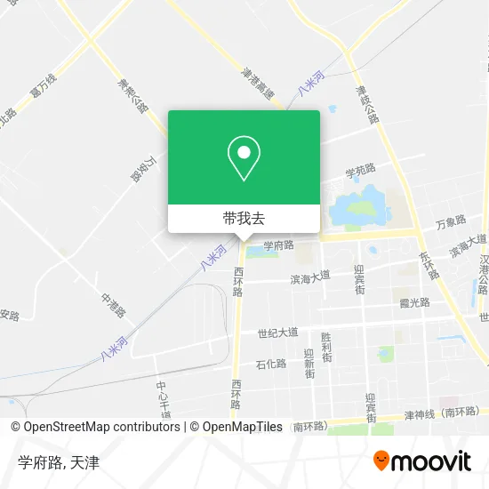 学府路地图