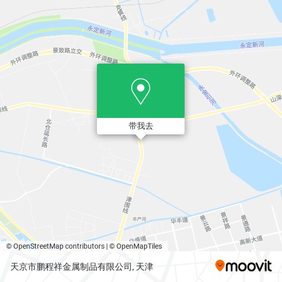 天京市鹏程祥金属制品有限公司地图
