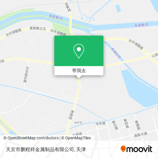 天京市鹏程祥金属制品有限公司地图