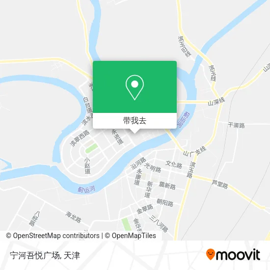 宁河吾悦广场地图