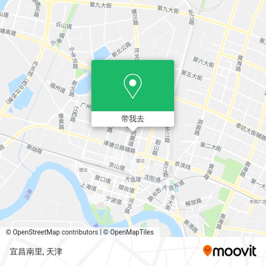 宜昌南里地图