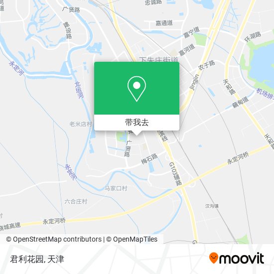 君利花园地图