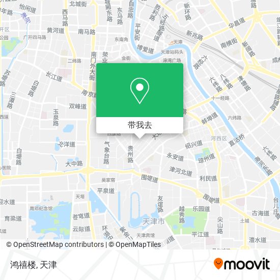 鸿禧楼地图