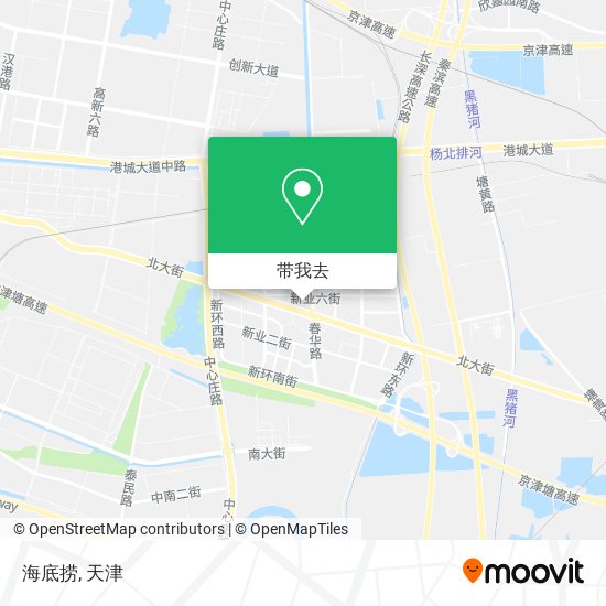 海底捞地图