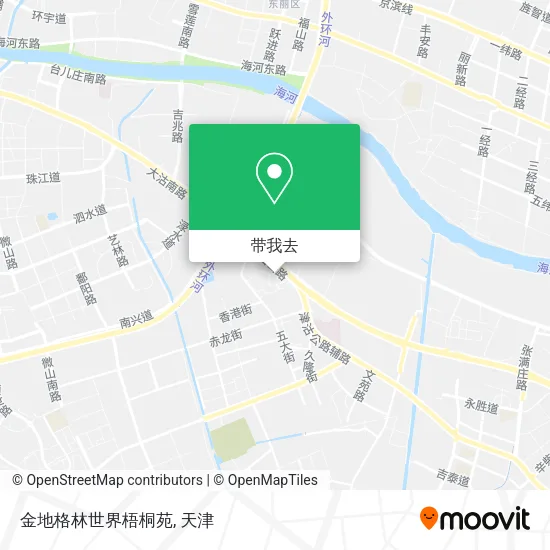 金地格林世界梧桐苑地图