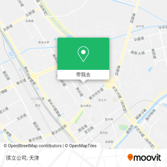 璞立公司地图