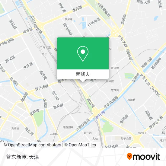 普东新苑地图