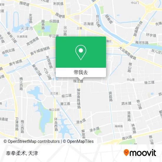 泰拳柔术地图