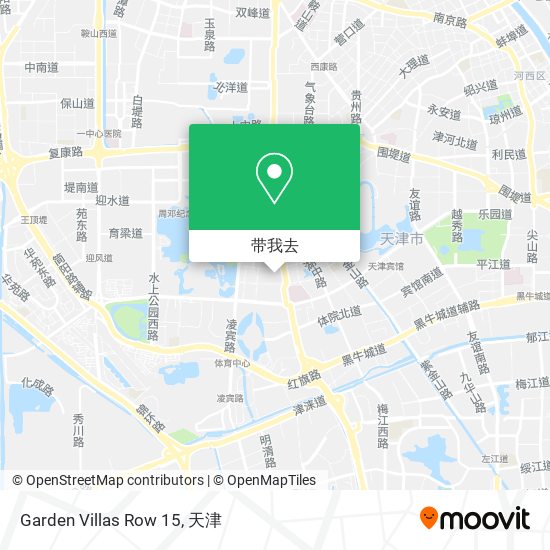 Garden Villas Row 15地图