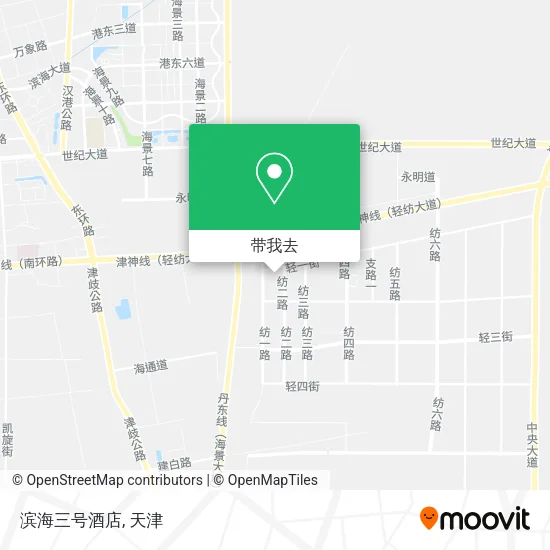滨海三号酒店地图