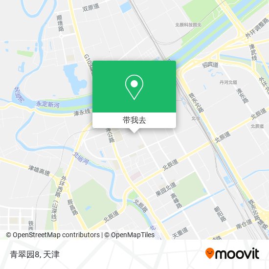 青翠园8地图