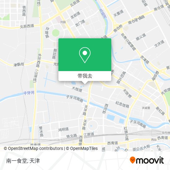 南一食堂地图