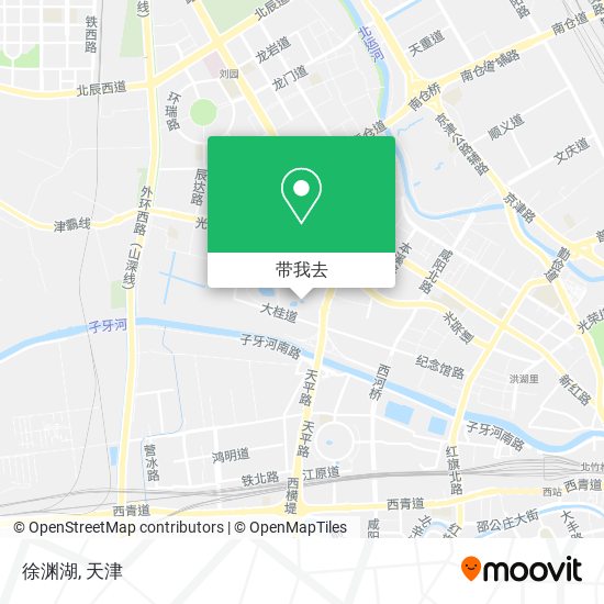 徐渊湖地图