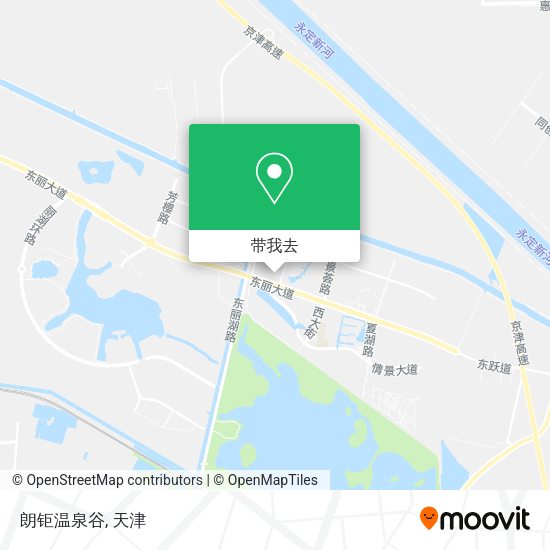 朗钜温泉谷地图