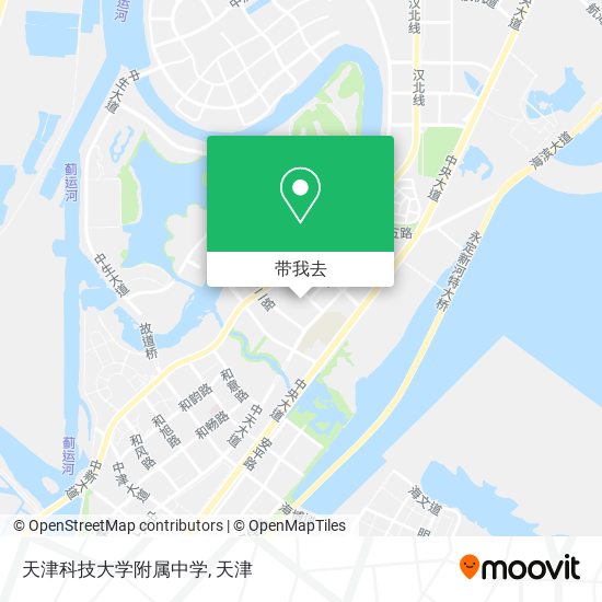 天津科技大学附属中学地图