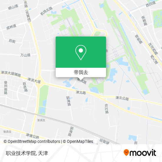 职业技术学院地图