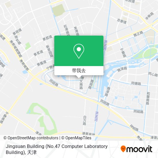 Jingsuan Building (No.47 Computer Laboratory Building)地图