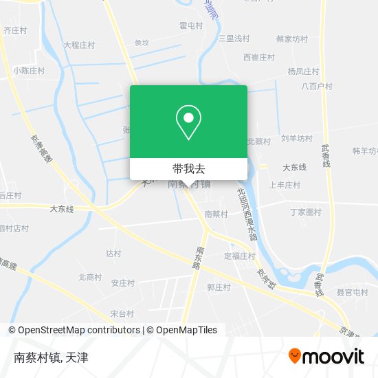 南蔡村镇地图