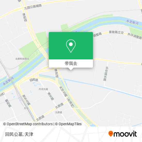 回民公墓地图