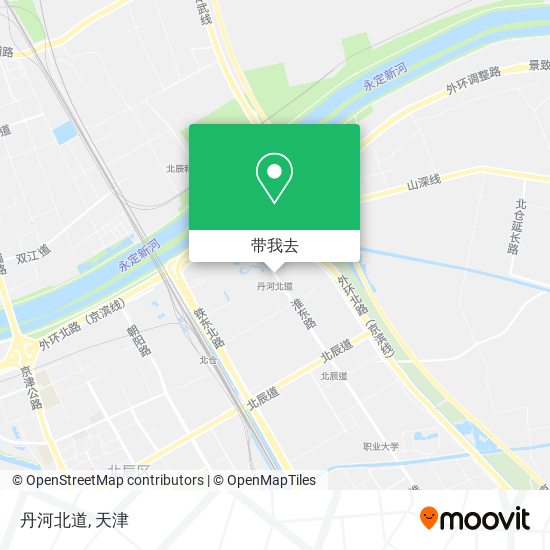 丹河北道地图