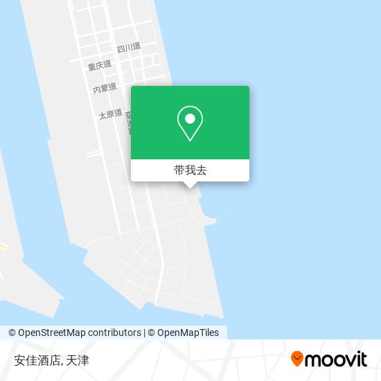 安佳酒店地图