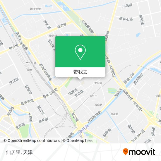 仙居里地图