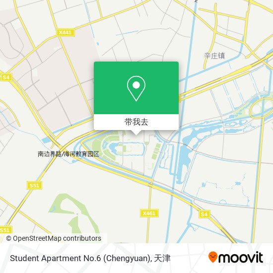 Student Apartment No.6 (Chengyuan)地图