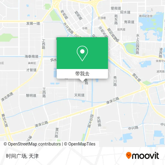 时间广场地图