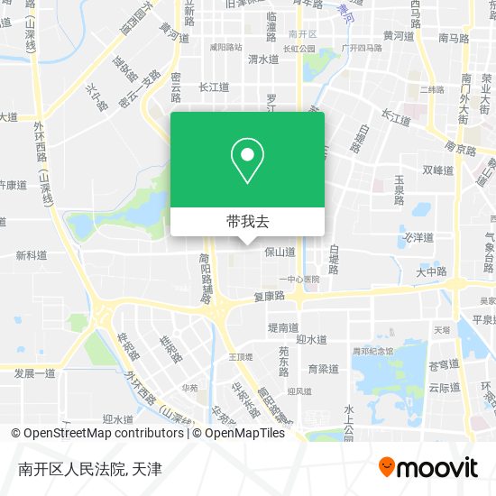 南开区人民法院地图