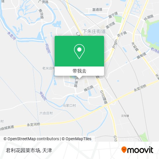 君利花园菜市场地图