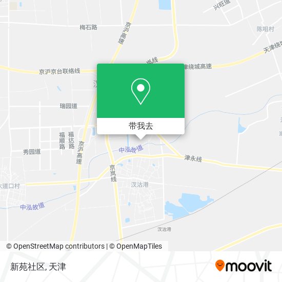 新苑社区地图