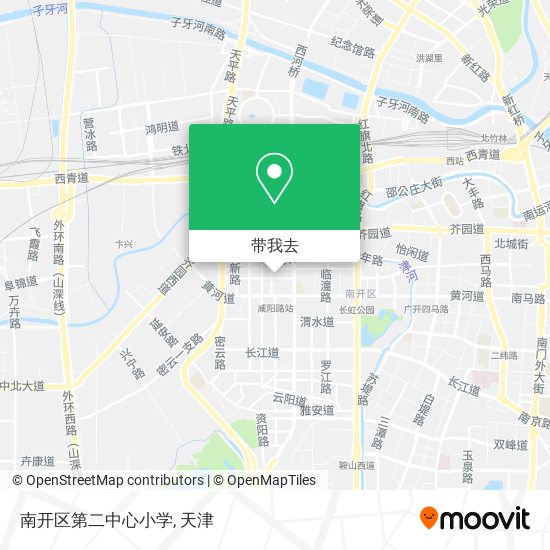 南开区第二中心小学地图