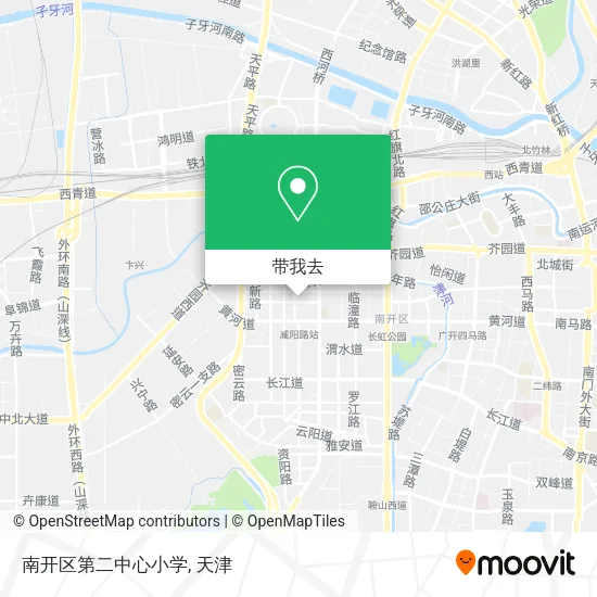南开区第二中心小学地图