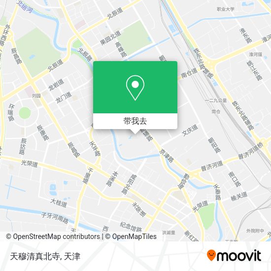 天穆清真北寺地图