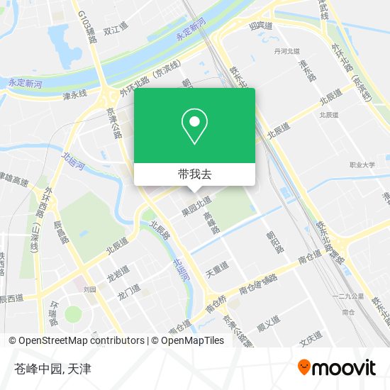 苍峰中园地图