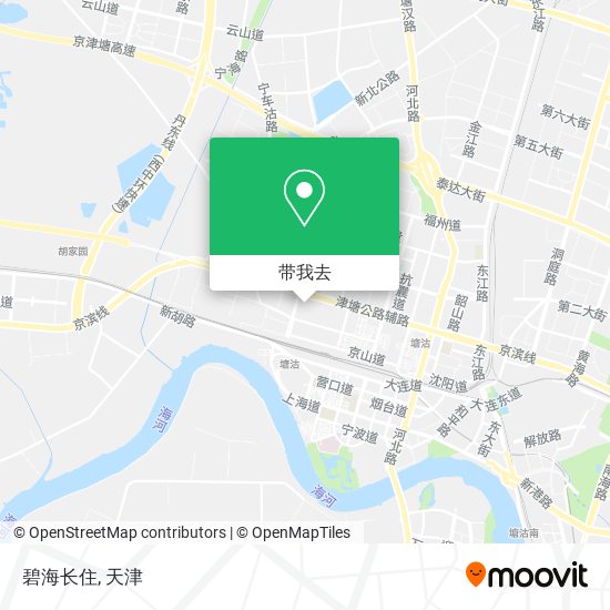 碧海长住地图