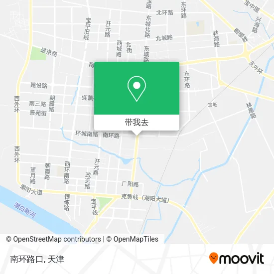 南环路口地图