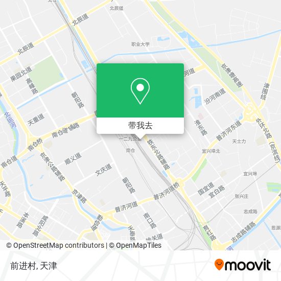前进村地图