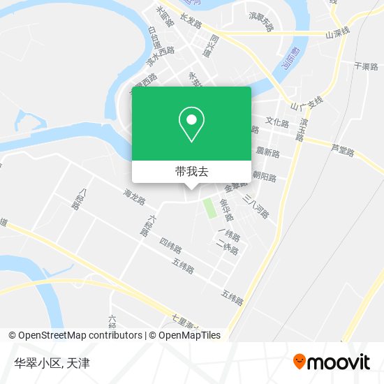 华翠小区地图