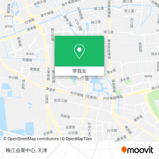 梅江会展中心地图