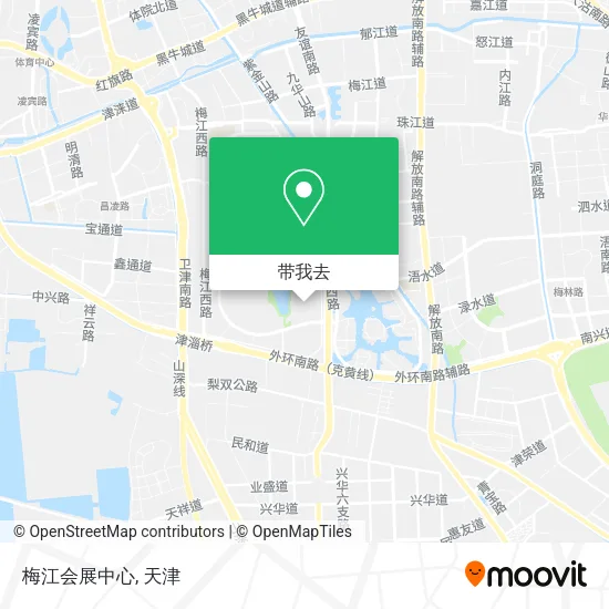 梅江会展中心地图