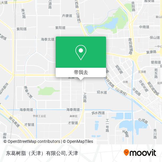 东葛树脂（天津）有限公司地图