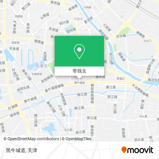 黑牛城道地图