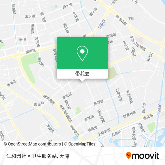 仁和园社区卫生服务站地图