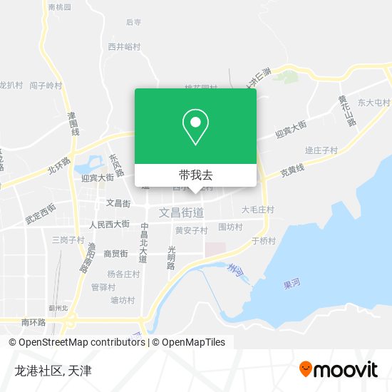 龙港社区地图